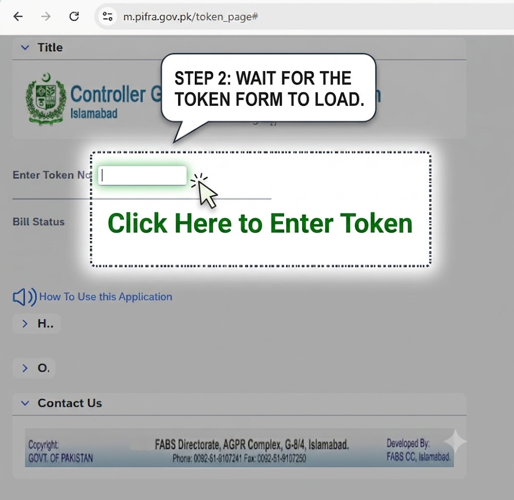 How To Check PIFRA Bill Status