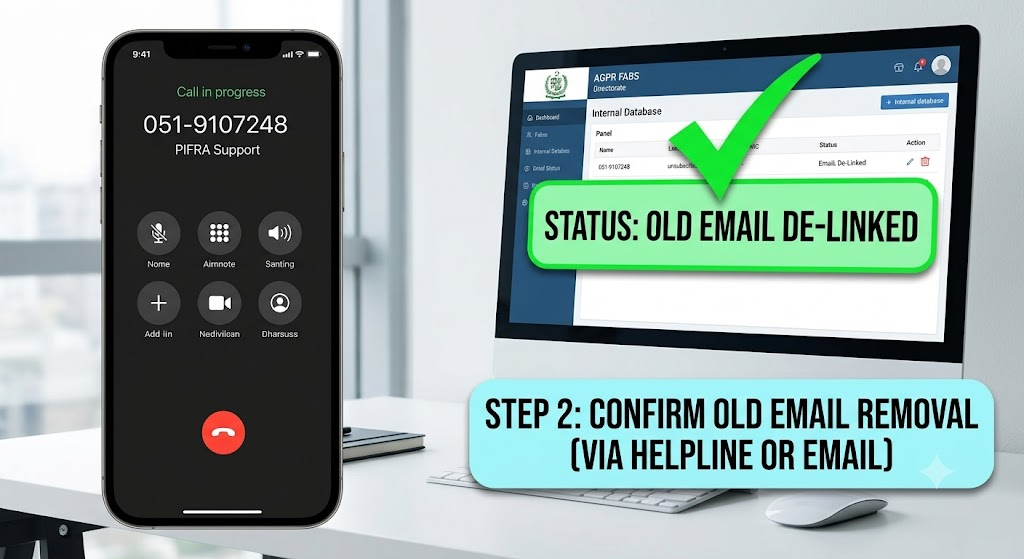 How to Change Email ID on PIFRA