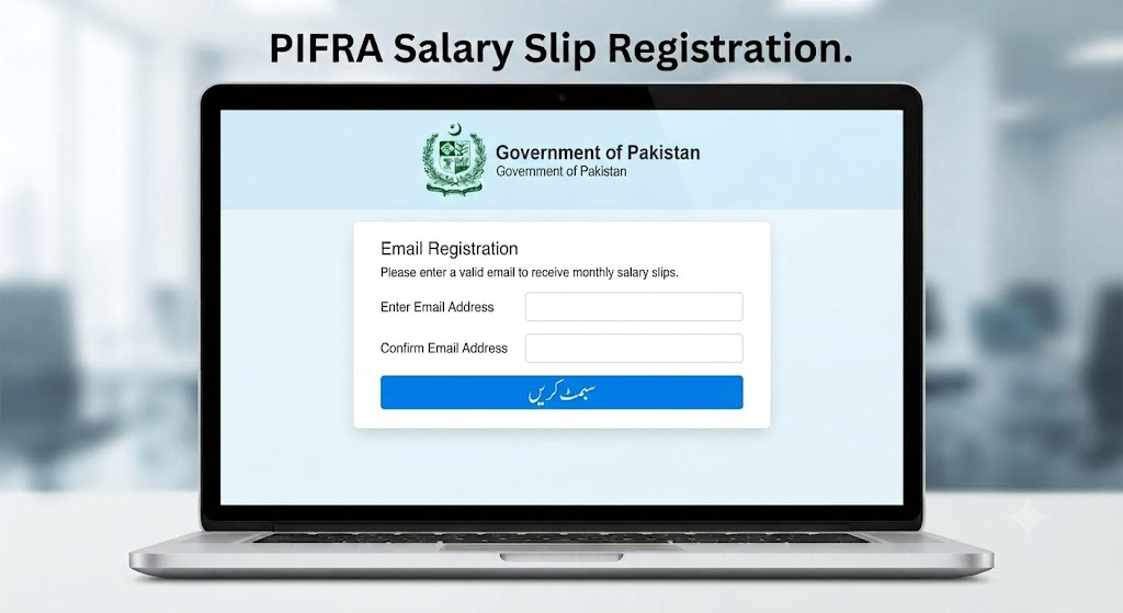 PIFRA Email Registration for Government Employees: Access Your Salary Slips Online