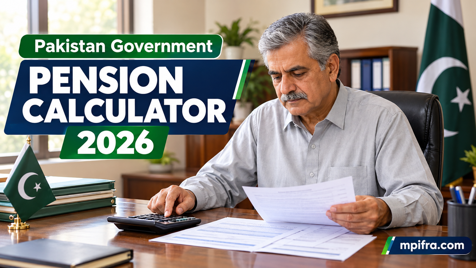 Pakistan Government Pension Calculator